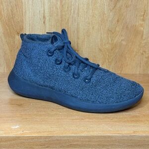 Allbirds Wool Runner-Up Mizzle WRU Blue High Top Sneakers Shoes Men Size 9